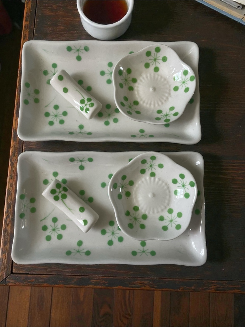 Set of Japanese Sushi Sashimi serving sets